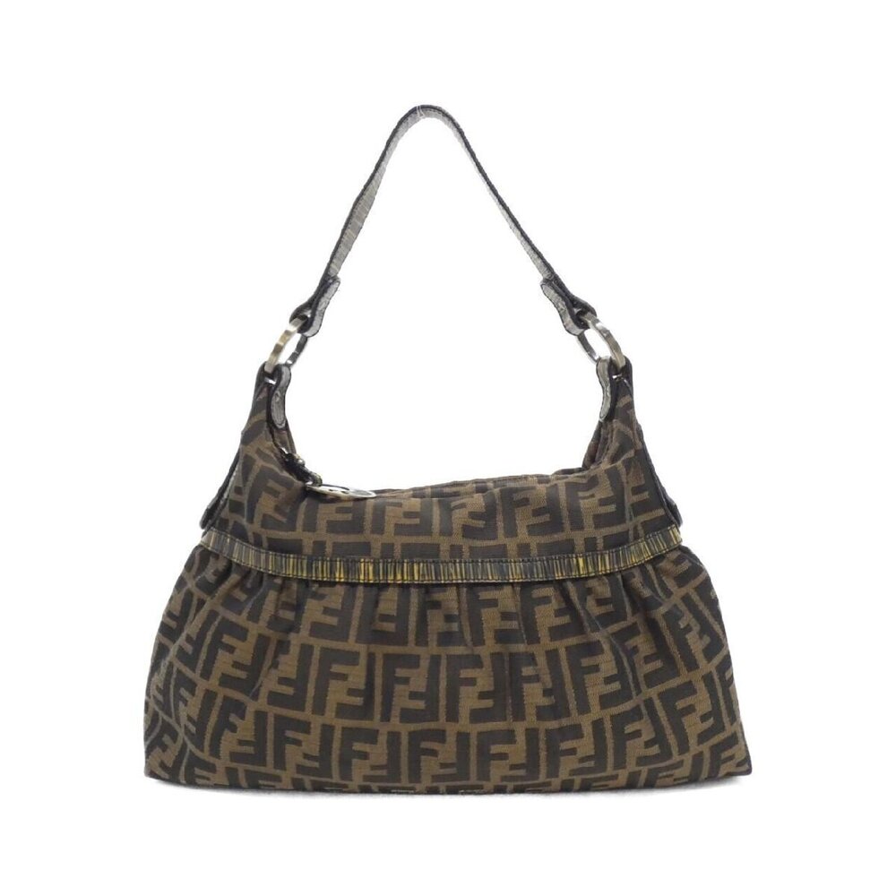 Fendi Chef bag iconic Zucca logo Brown
